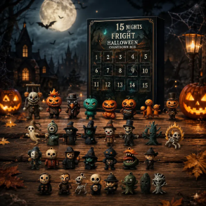 2026 Halloween Countdown Advent Calendar Gift Box-31 Nights of Fright Blindbags Surprise Set