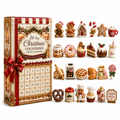 Christmas Baking Collection 24-Day Advent Calendar – Limited Edition Holiday Gift