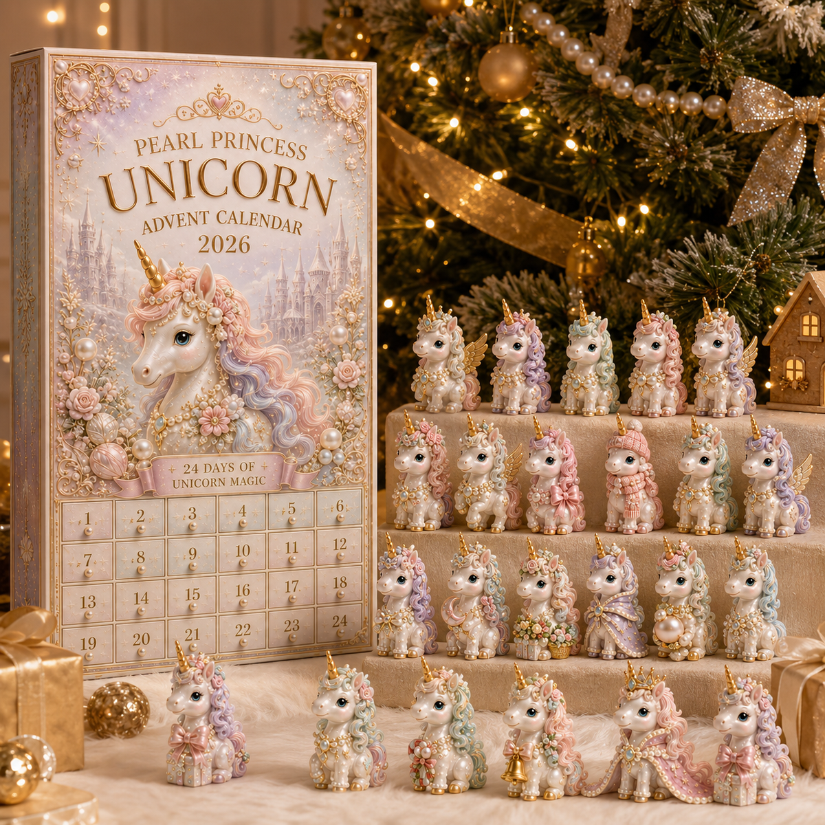 24-Day Unicorn Advent Calendar | Countdown Blind Box Gift