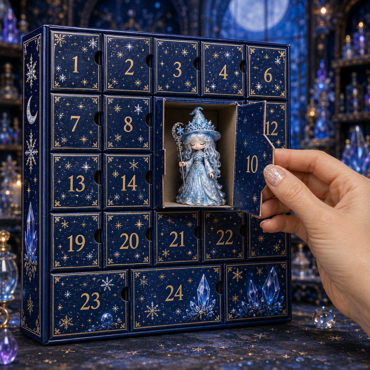 Winter Witch Advent Calendar 2026 – 24 Nights of Frost Crystal Magic