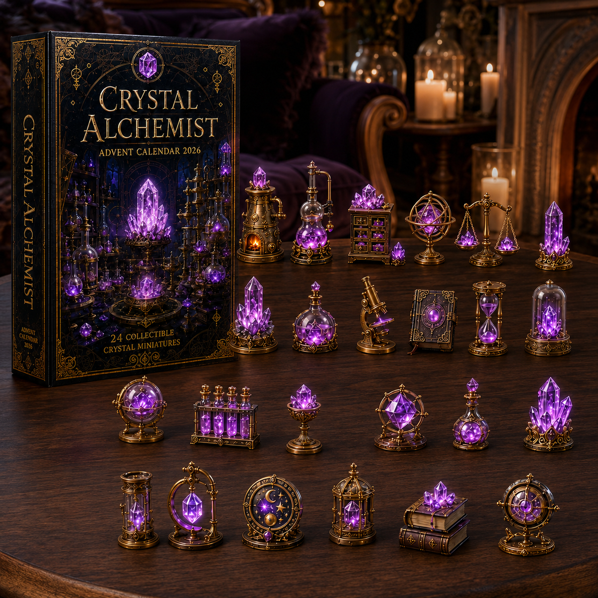 24 Days of Alchemy – Crystal Alchemist Collectible Countdown Calendar 2026