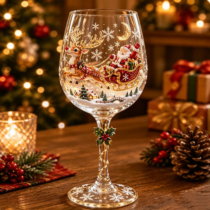 🎁Christmas Wine Glass Collection Gift Box Set✨& Free Shipping