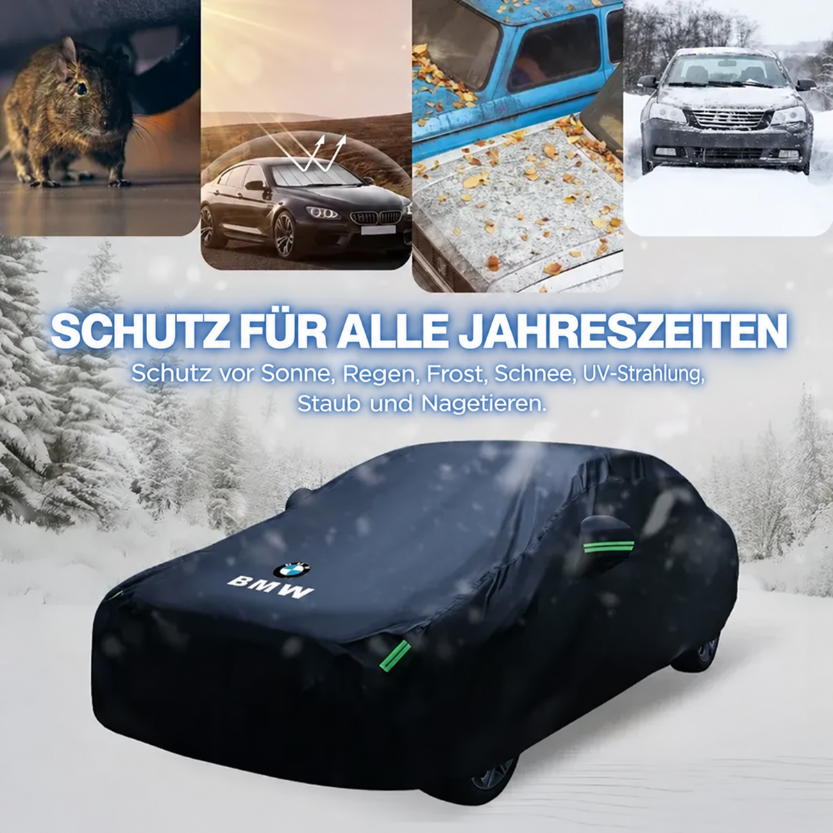 Hexa360 Funda para coche – Branding personalizado y protección total