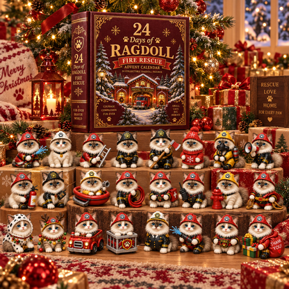 24 Days of Courage & Cuddles — Ragdoll Fire Rescue Advent Calendar 2026