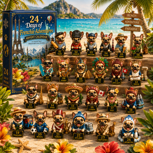 24 Days of Frenchie Adventures Advent Calendar 2026