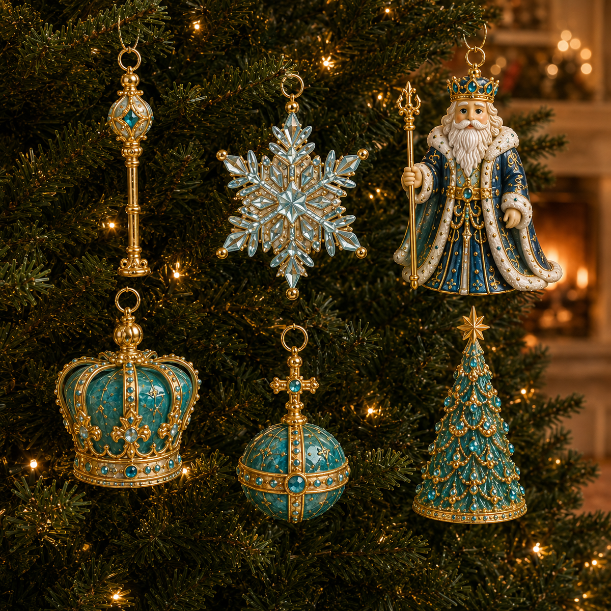✨2026 Royal Christmas Palace Luxury Countdown Gift Set