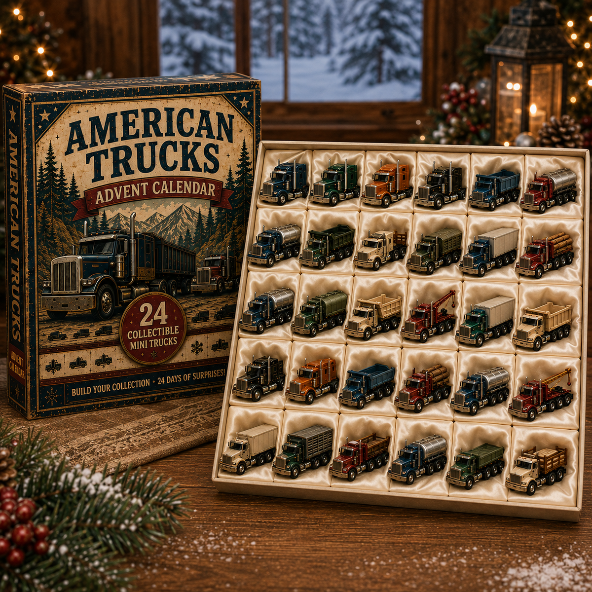 🚚American Trucks Advent Calendar 2026 – 24 Days of Collectible Mini Truck Surprises