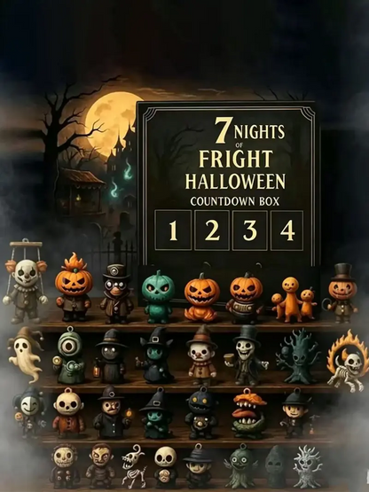 2026 Halloween Countdown Advent Calendar Gift Box-31 Nights of Fright Blindbags Surprise Set