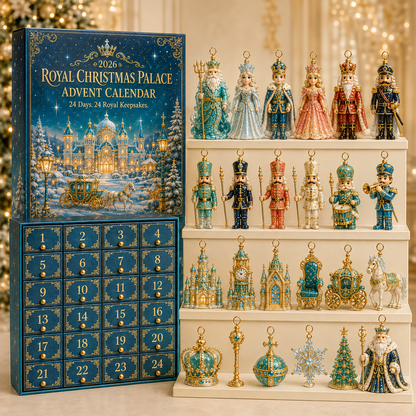 ✨2026 Royal Christmas Palace Luxury Countdown Gift Set