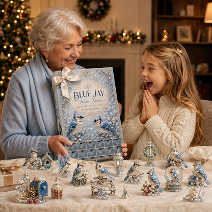 24-Day Blue Jay Advent Calendar | Collectible Figurine Christmas Countdown