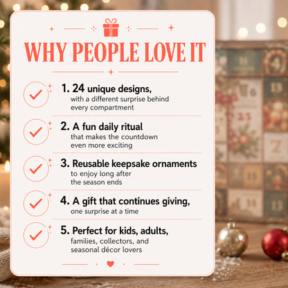 Sea Witch Advent Calendar 2026 – 24-Day Enchanted Ocean Crystal Miniature Countdown Calendar | Mystical Sea Collectible Gift Set