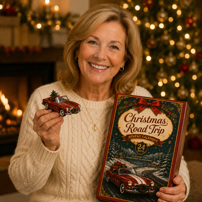 24-Day Christmas Car Advent Calendar | Countdown Blind Box Gift