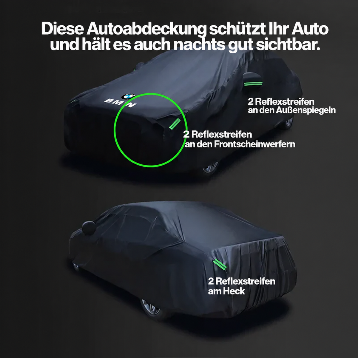 Hexa360 Funda para coche – Branding personalizado y protección total