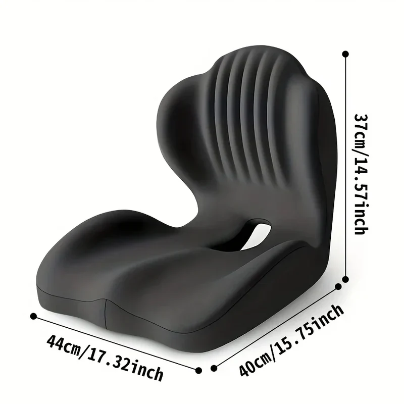 Monizes™ ErgoNest – Cojín Integrado de Asiento y Soporte Lumbar de Espuma Viscoelástica