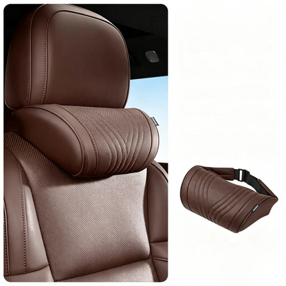 Almohada Monizes™ ergonómica de espuma viscoelástica para cuello y soporte lumbar para automóvil