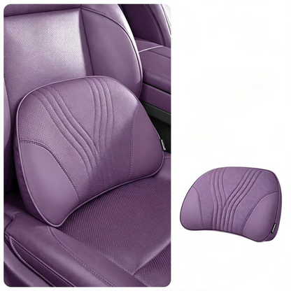 Almohada Monizes™ ergonómica de espuma viscoelástica para cuello y soporte lumbar para automóvil
