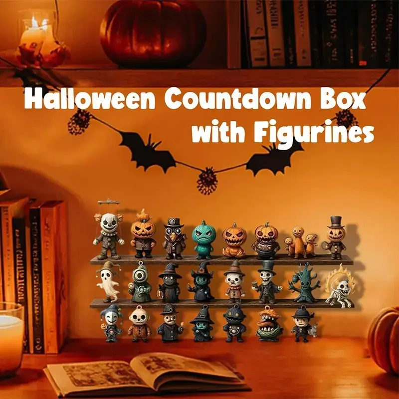 2026 Halloween Countdown Advent Calendar Gift Box-31 Nights of Fright Blindbags Surprise Set