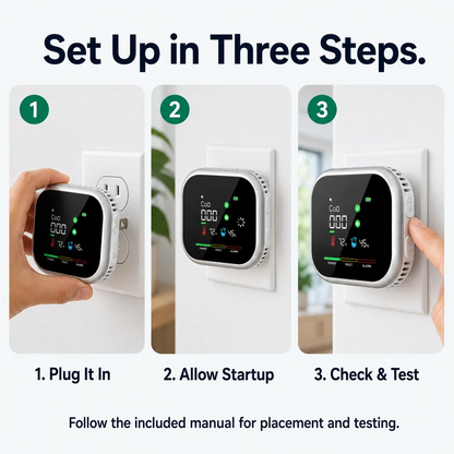 Monizes® 6-in-1 Home Safety Monitor