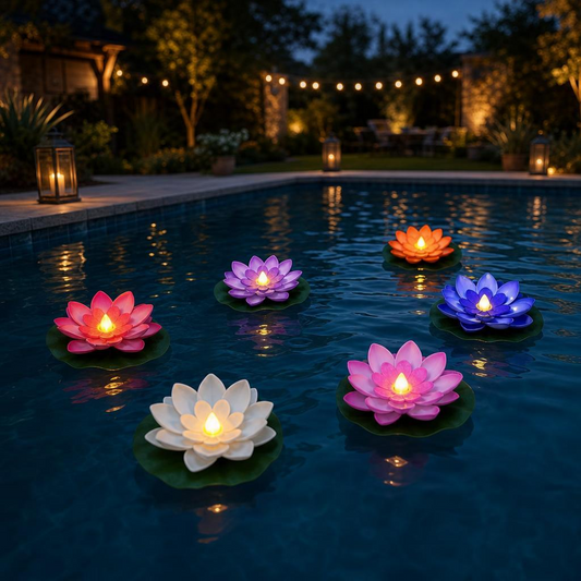 🏆2026 HOT SALE💥Floating Lotus Lights