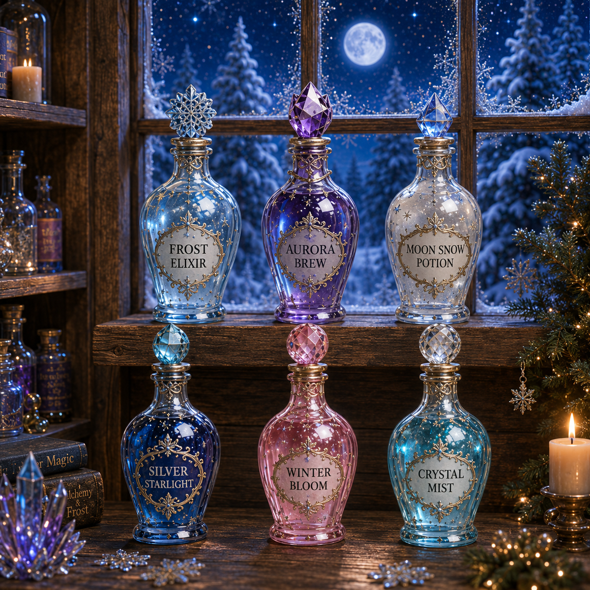 Winter Witch Advent Calendar 2026 – 24 Nights of Frost Crystal Magic