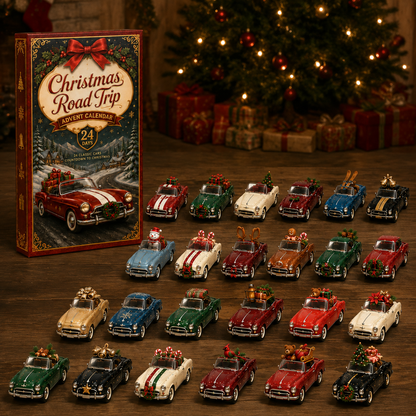 24-Day Christmas Car Advent Calendar | Countdown Blind Box Gift