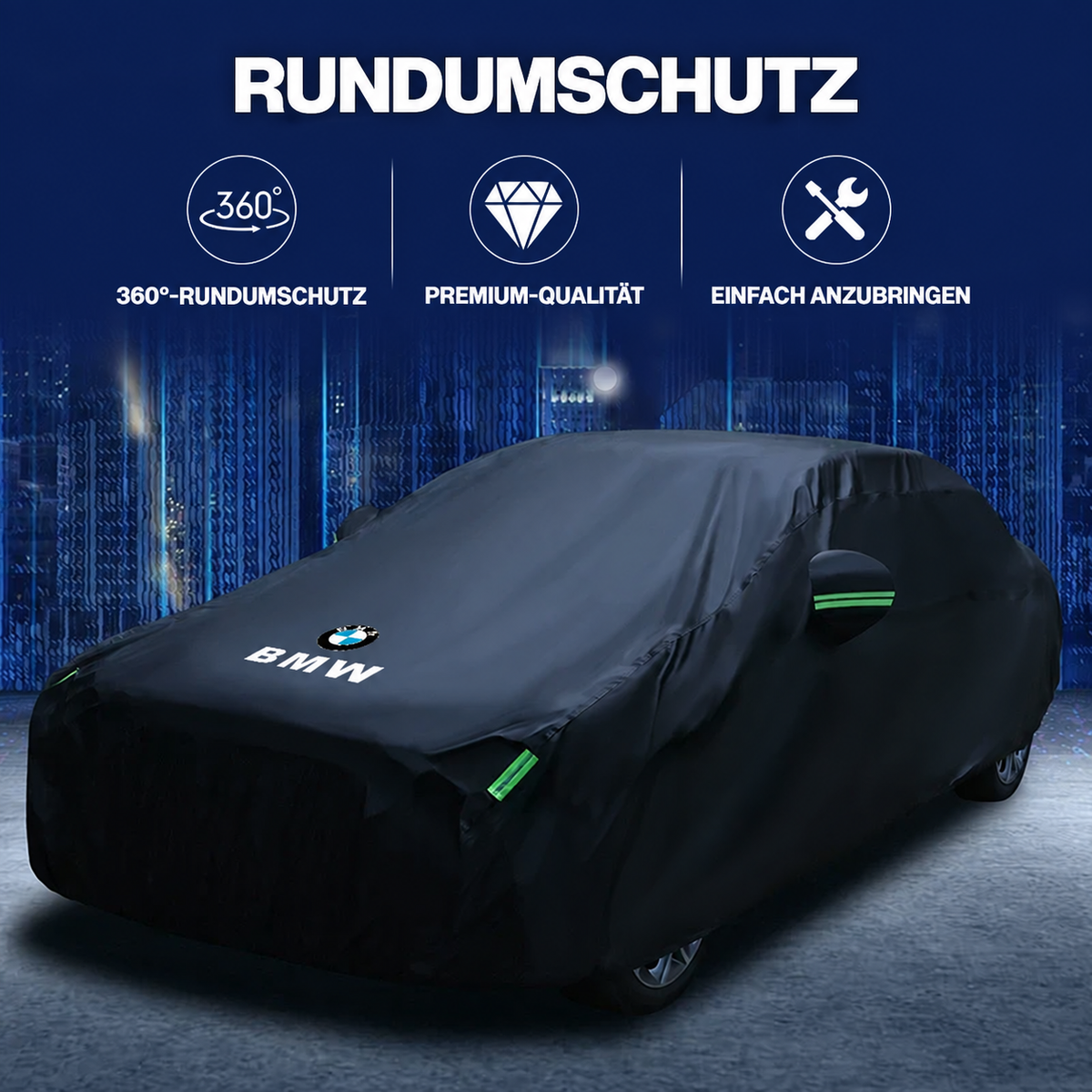 Hexa360 Funda para coche – Branding personalizado y protección total