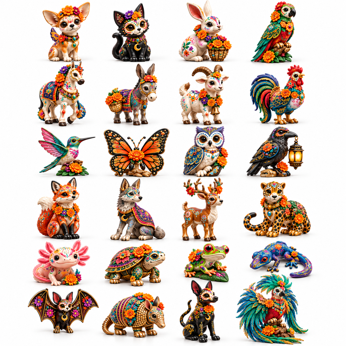 Día de Muertos Pets & Spirit Animals Advent Calendar 2026