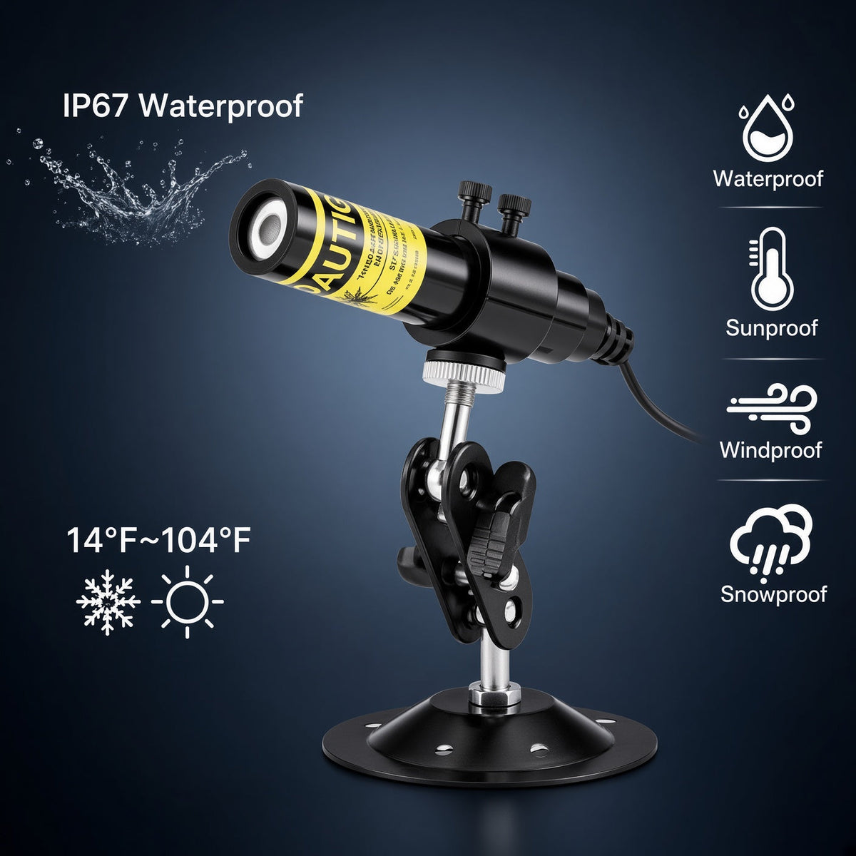 Monizes™ Halloween Laser Swamp Light